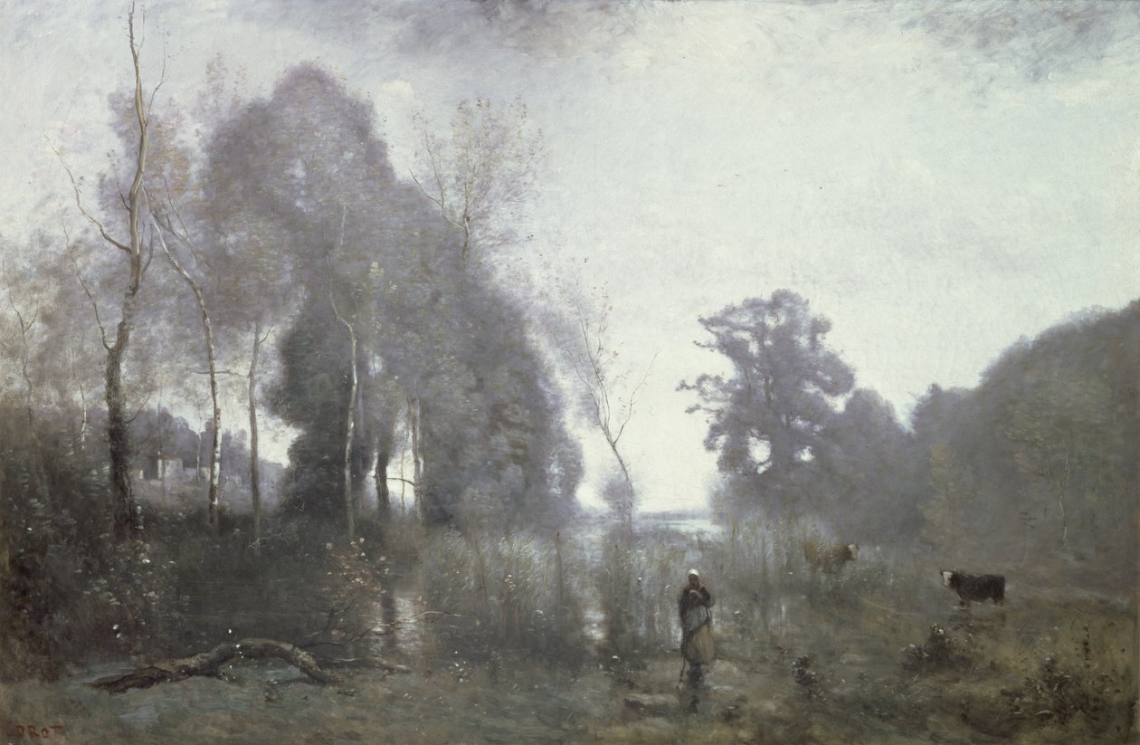 ヴィレダヴレーの池、1868年
